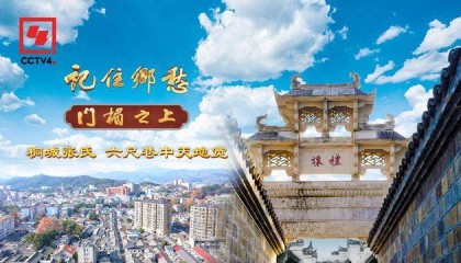 文化中国行丨桐城张氏：六尺巷中天地宽