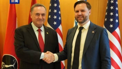 以防长会见美副总统 讨论加沙停火协议等议题