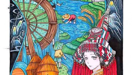 贺州市职业教育发展中心在2025年“美丽贺州”迎春书画活动中斩获佳绩