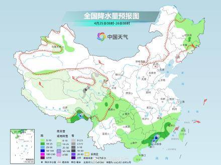 南方降雨先减弱再增强 广东福建等地部分地区有暴雨