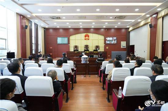 淄博市直机关党员干部走进淄博高新区法院开展庭审观摩活动