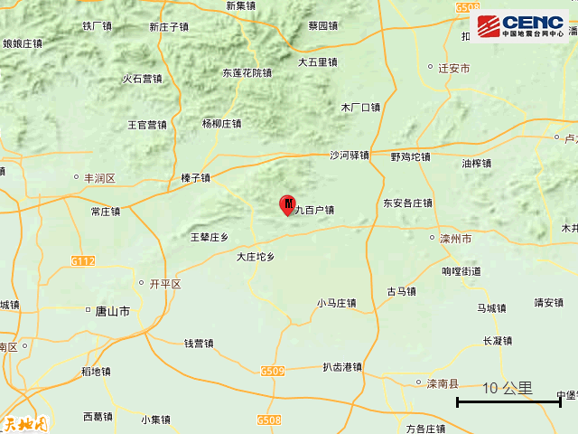 唐山突发地震！