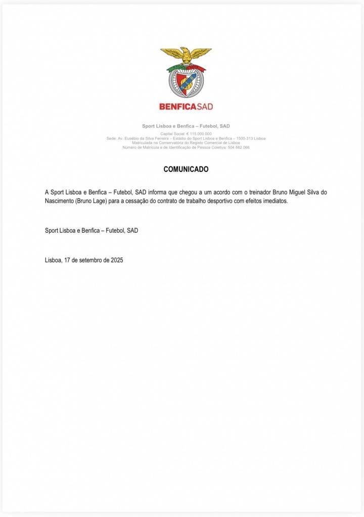 阿莫林接手？本菲卡欧冠连丢3球爆冷输球 主帅光速被解雇